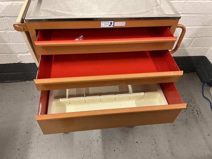 Used Bristol Maid Resuscitation trolley
