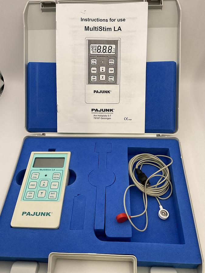 Used Pajunk Multistim Sensor Nerve Stimulator