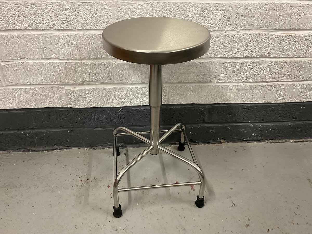 Used Anetic Aid Surgeons Stool