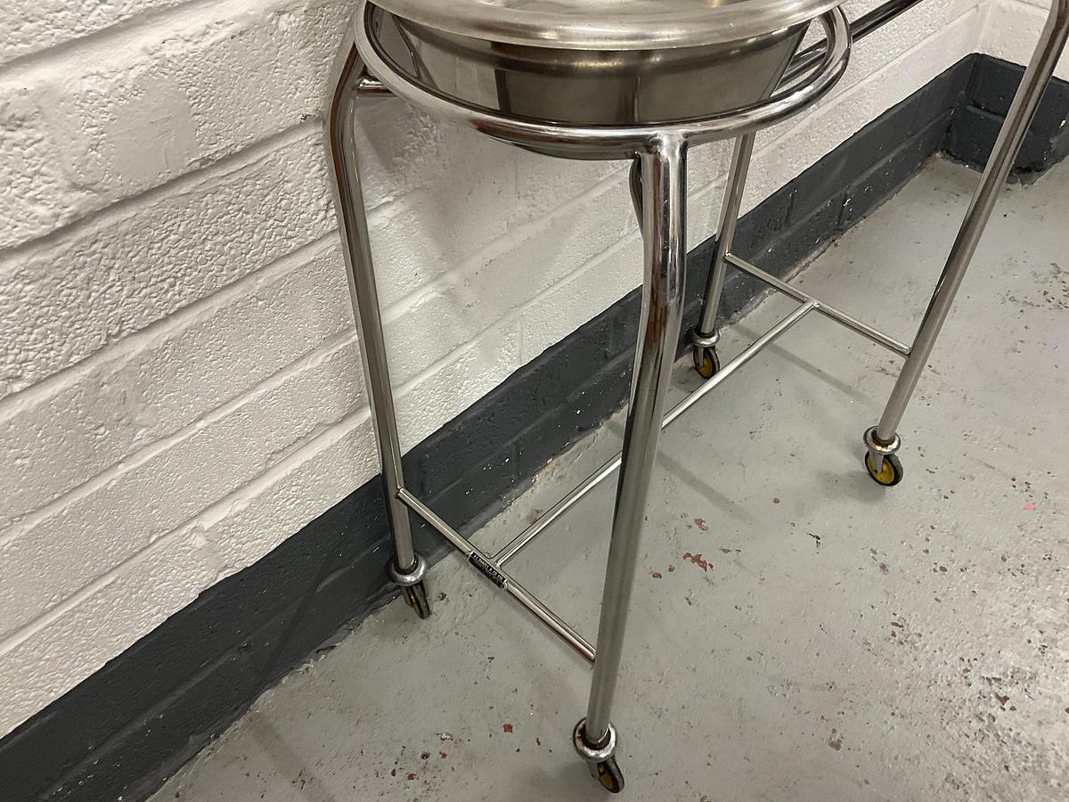 Used AC Daniels Double Bowl Stand