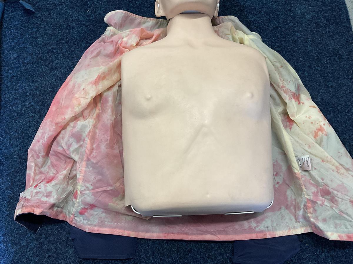 Used Laerdal   Little Anne