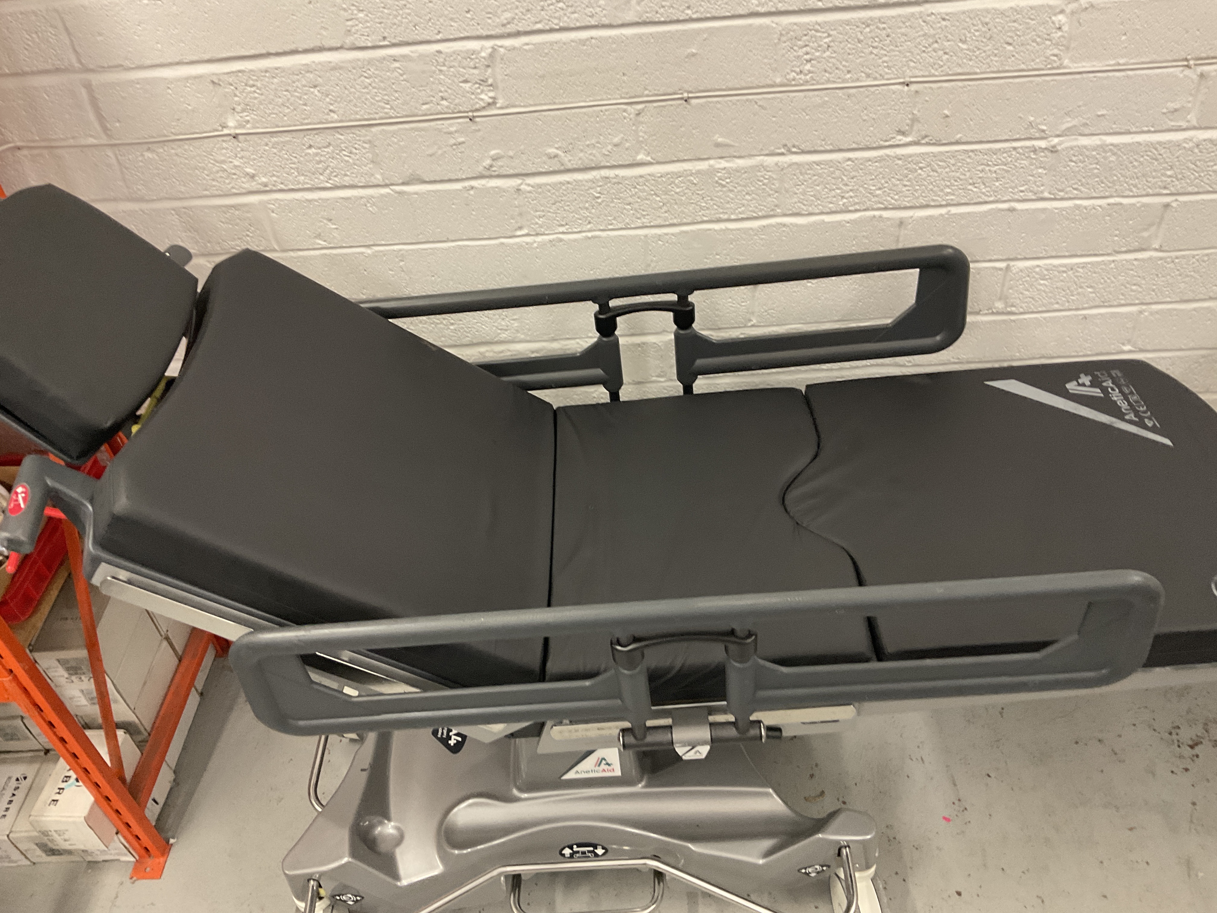 Used 2016 Anetic Aid Mobile Surgery Trolley QA4