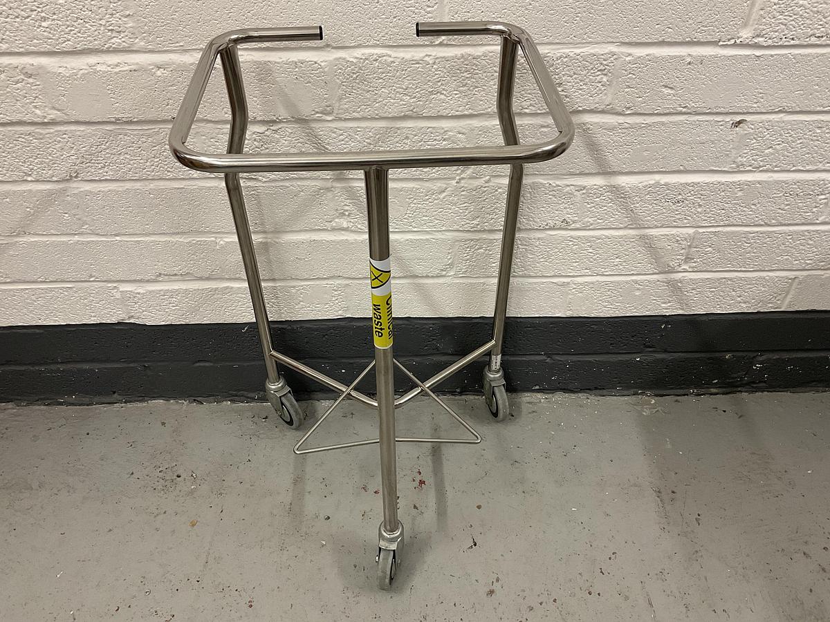 Used Clinical Waste Stand