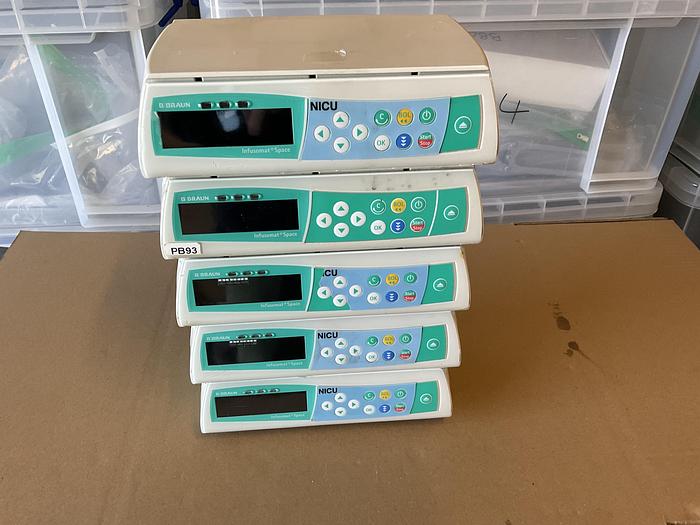 Used Braun Infusomat Space x 5