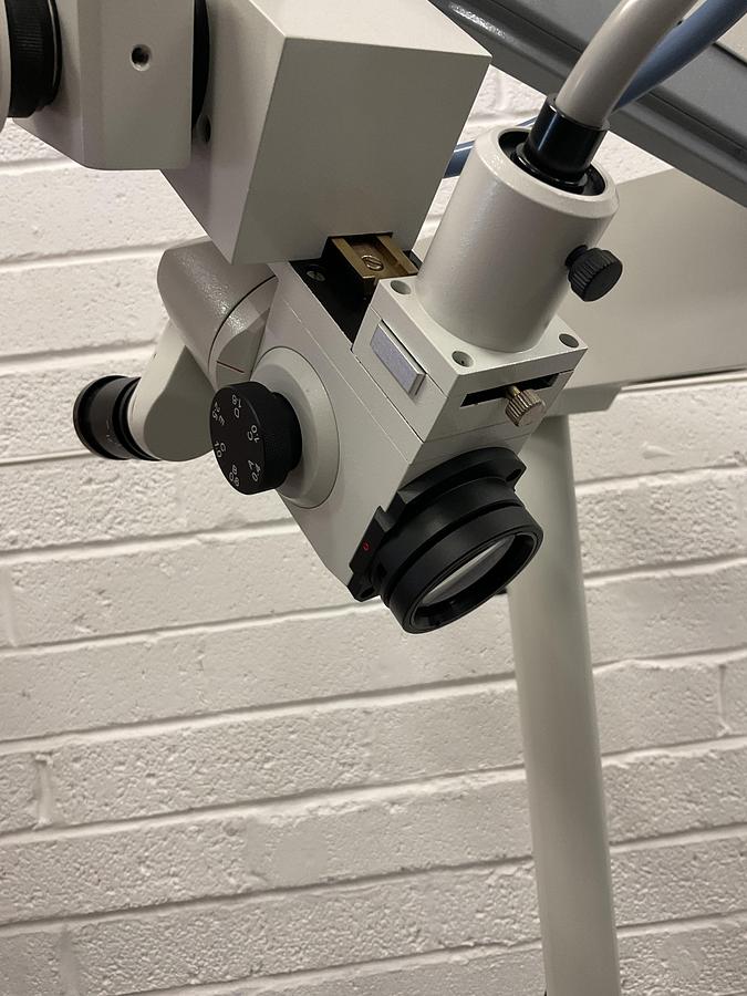 Used Eickemeyer 328140 Operating Microscope with Motor Zoom