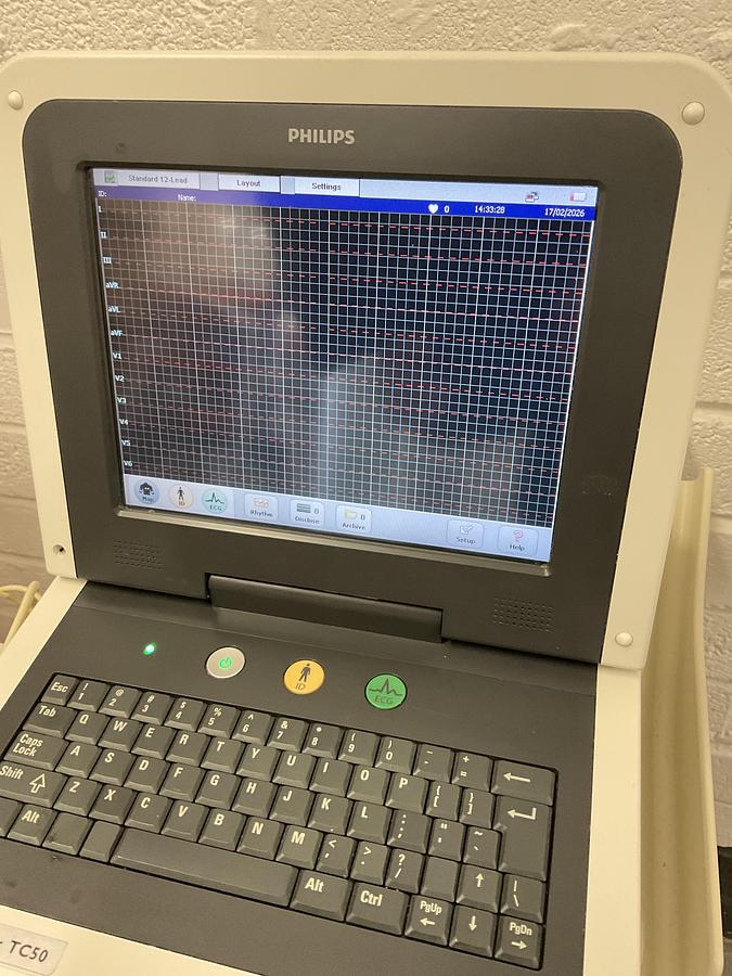 Used Phillips TC50 on trolley