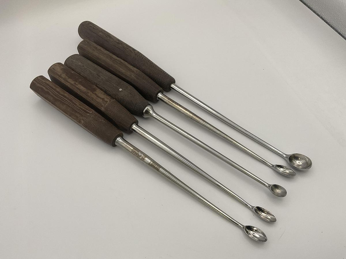 Used Bone Curette Set