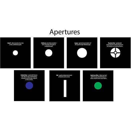 New Welch Allyn Pocket LED Ophthalmoscope Mulberry 12870PUR for Sa...
