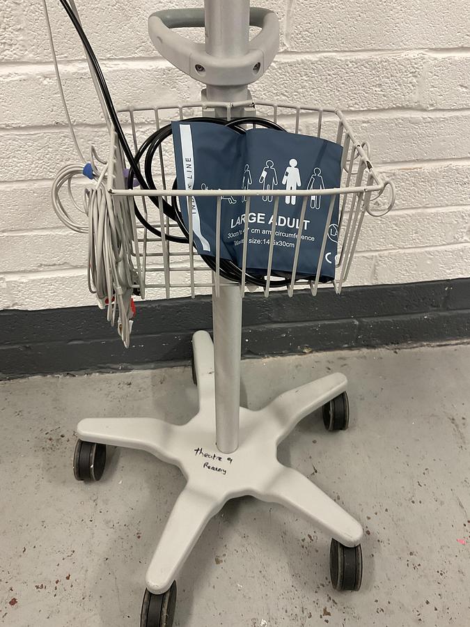 Used GE  Carescape B450 on mobile stand
