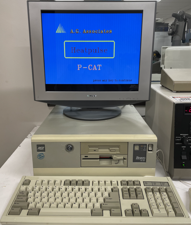 Used 1987 AG ASSOCIATES Heatpulse 410 Benchtop Rapid Thermal Annealing Tool