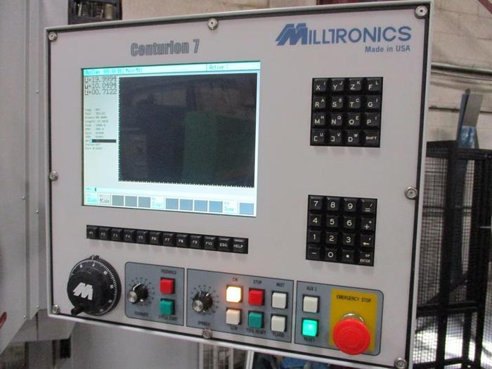Used 40"X, 20"Y, 24"Z, MILLTRONICS, 2005, RH20, CNC MILLING MACHINE