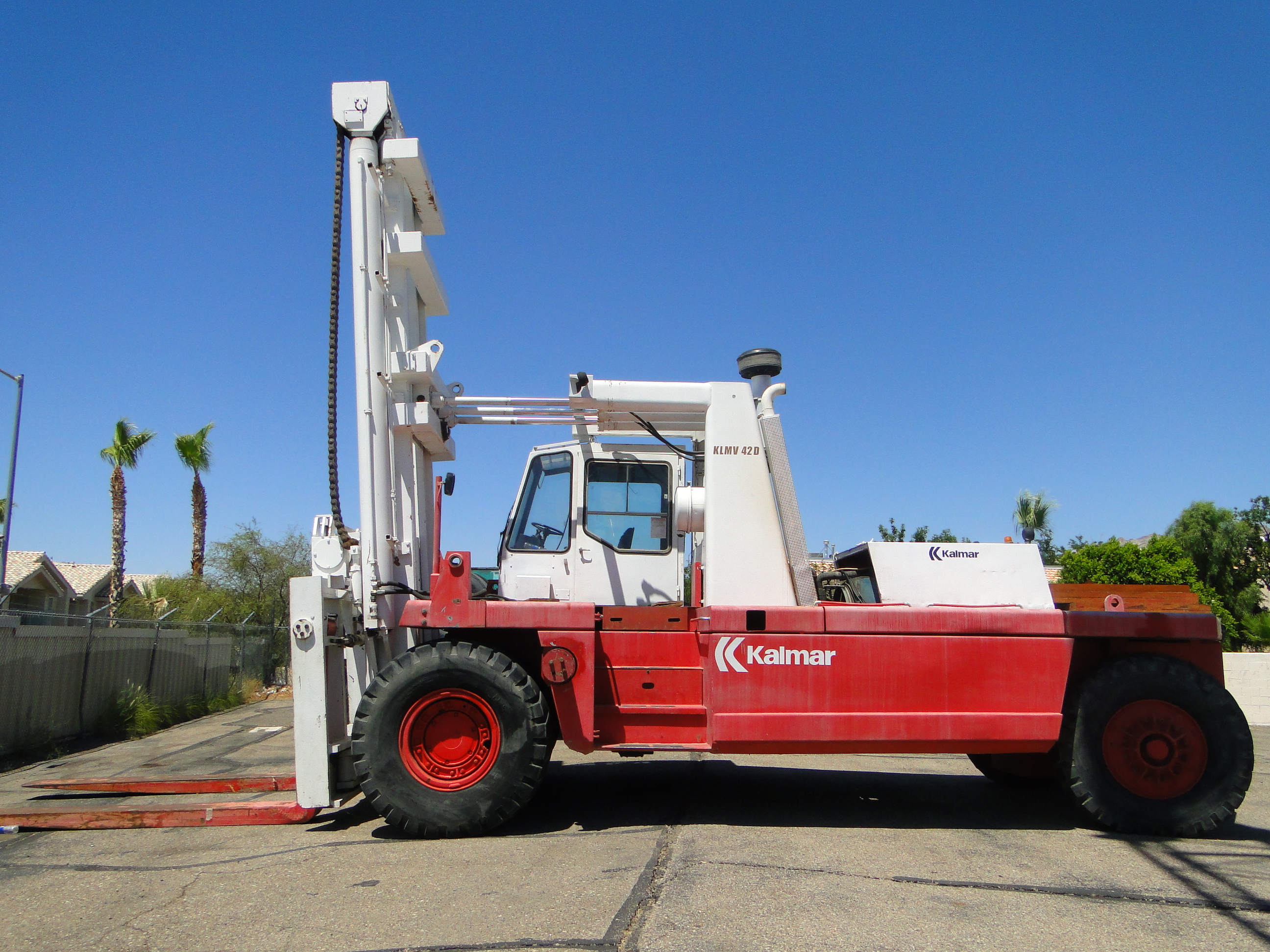 Used 93,000 lb. Kalmar Mdl. KLMV 42D  Forklift