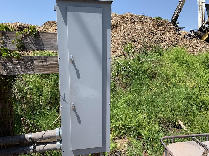 Used 2000 Jeffery  WD34 stationary Hammer mill System