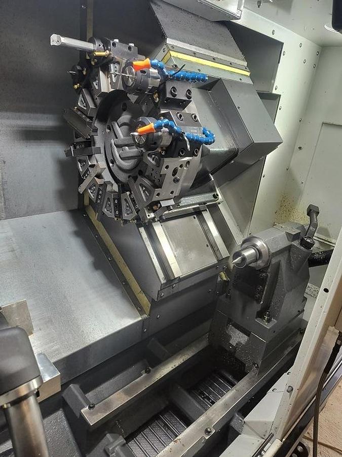 Used 2024 Haas ST-10 CNC Lathe and Haas Bar feeder