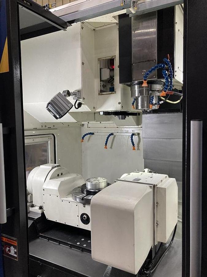 Used 2022 YCM CX-4 5-Axis VMC & Trinity AX2-24 Automatic Pallet System