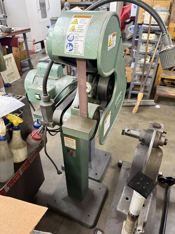 Used Burr King Vertical Belt Sander