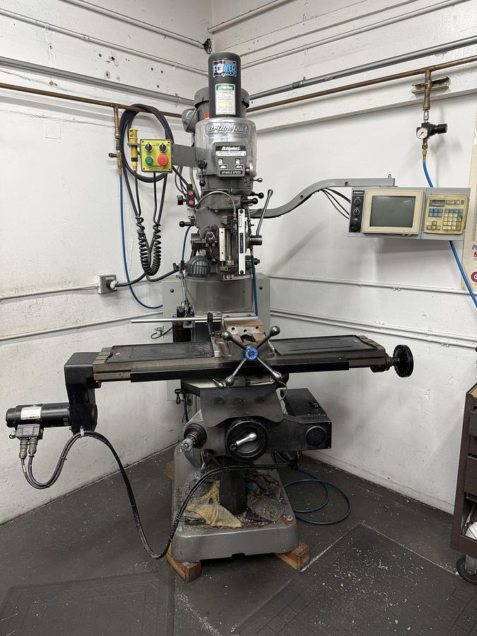 Used Bridgeport Protrak CNC Vertical Mill