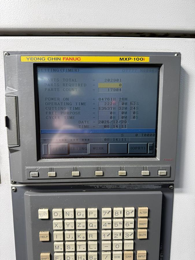 Used 2008 YCM Mdl. XV560A CNC Vertical Machining Center