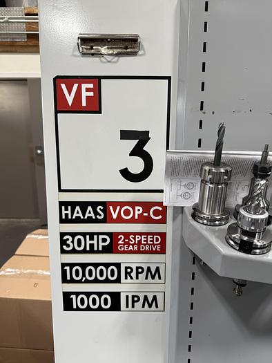 Used 2022 HAAS MDL. VF-3B 4th Axis
