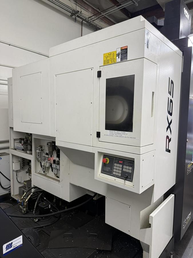 Used 2022 YCM Mdl RX65 5-Axis CNC Vertical Machining Center, Low Hours, $350,000 New Pricing!