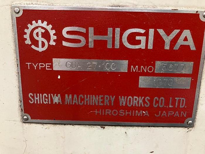 Used Shigiya GUA27-100 OD GRINDER