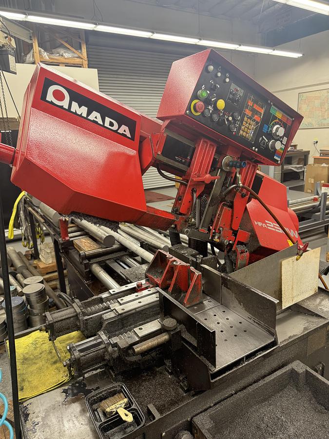 Used 1994 Amada Mdl HFA 250W Automatic Band Saw