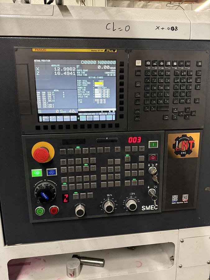 Used 2022 Samsung/SMEC Mdl SL2000E CNC Turning Center