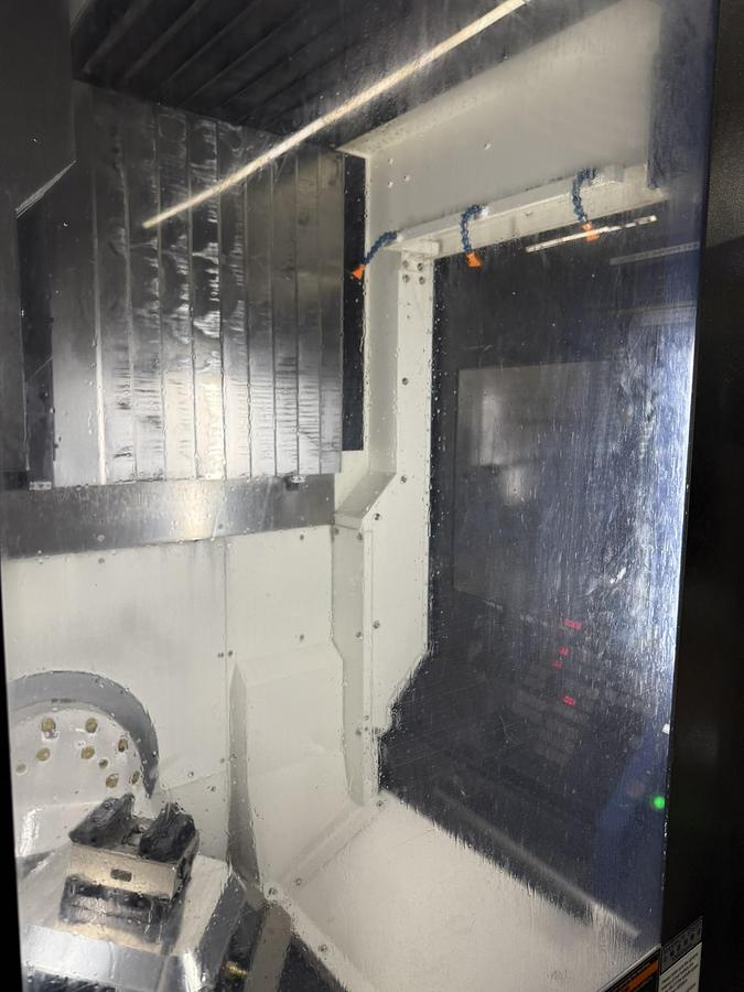 Used 2022 YCM Mdl RX65 5-Axis CNC Vertical Machining Center, Low Hours, $350,000 New Pricing!