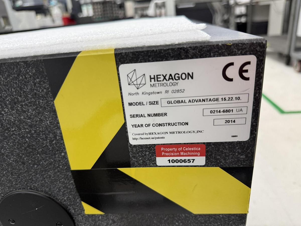 Used 2014 Hexagon Global 15.22.10 CMM