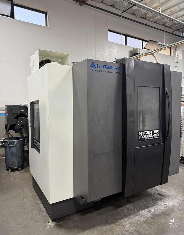 Used 2017 Kitamura Mycenter HX300iG/400 CNC Horizontal Machining Center