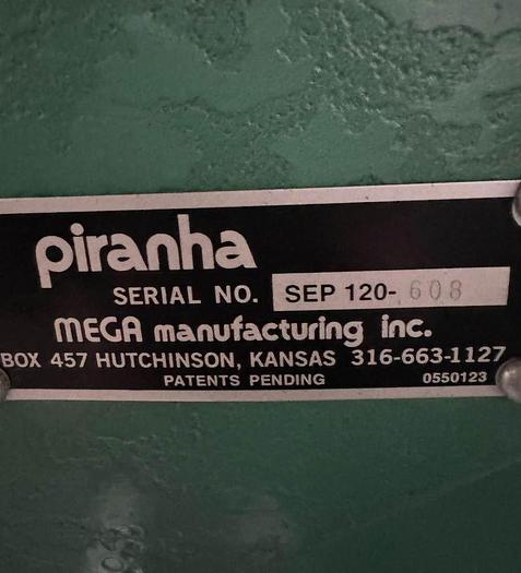 Used Piranha Mdl. SEP120 Punch