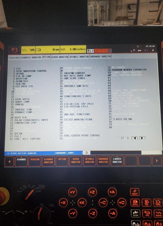 Used 2023 MAZAK VARIAXIS 5 AXIS CNC W/ 2024 12 PALLET SYSTEM