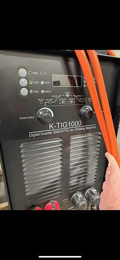 Used K-TIG MDl.K TIG1000 Digital inverter SMAW/TIG Arch Welding Machine