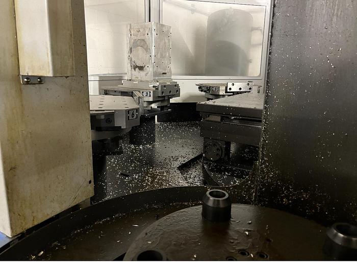 Used 2020 DOOSAN Mdl. NHP 5000 CNC Horizontal Machining Center, FANUC Series 31i-MODEL B CNC Controls