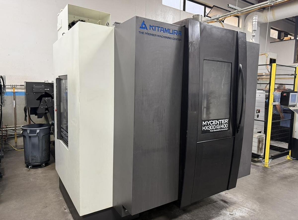 Used 2017 Kitamura Mycenter HX300iG/400 CNC Horizontal Machining Center