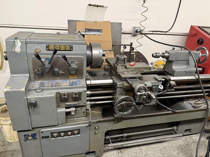 Used Webb 17" x 40" Engine Lathe