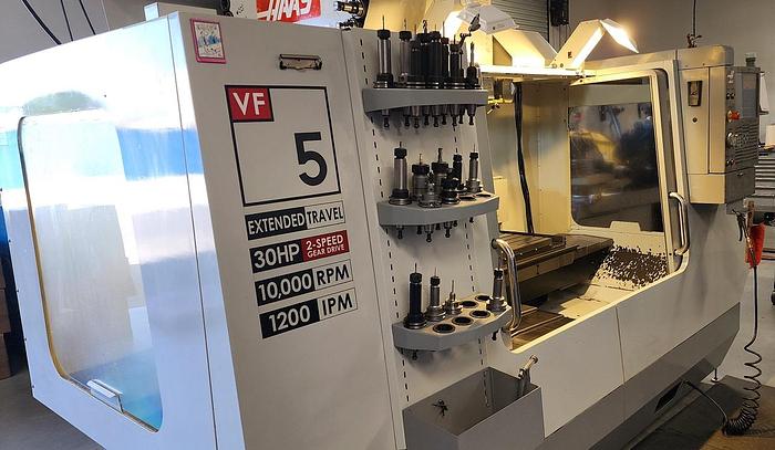 Used 2009 Haas VF-5XT 40 Taper VMC