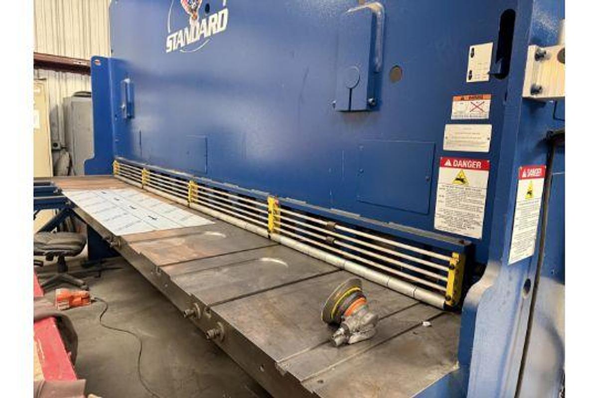 Used Standard Mdl. AB37B-12 12’ x .375” Cap. Shear, s/n F1119-2003