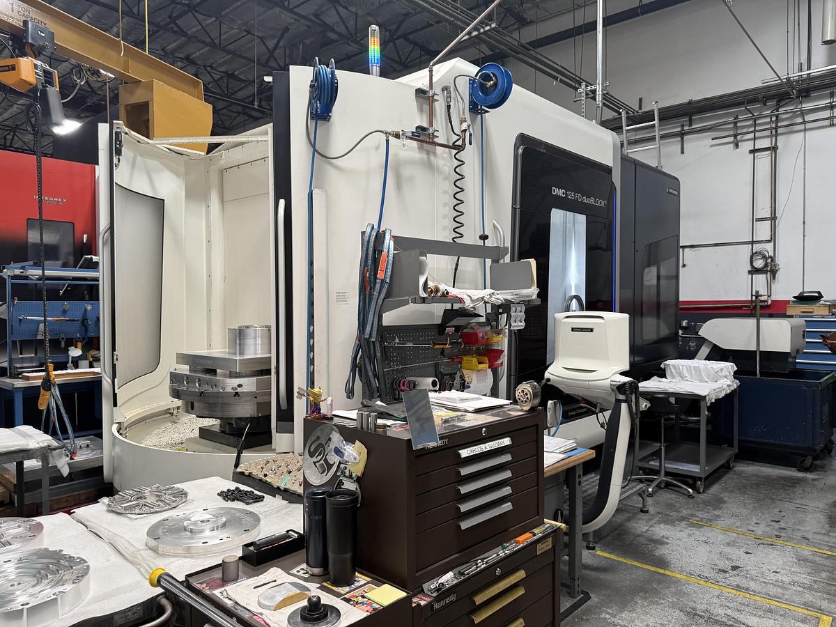 Used 2020 DMG/Mori Mdl. DMC 125 FD duoBLOCK CNC MultiAxis Machining Center   More Information Coming Soon