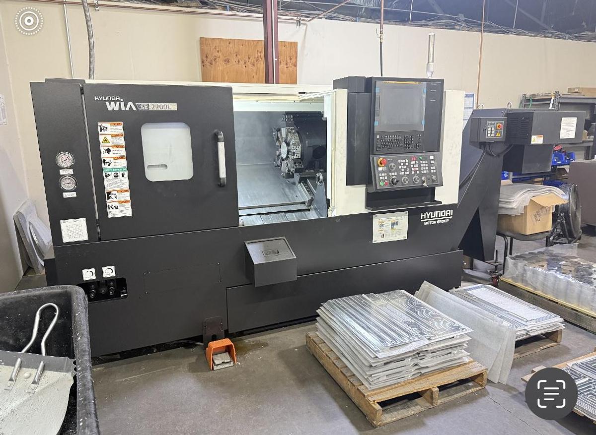 Used 2022 Hyundai Wia Mdl. SE 220L CNC Turning Center