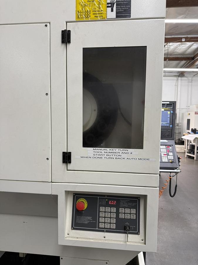 Used 2022 YCM Mdl RX65 5-Axis CNC Vertical Machining Center, Low Hours, $350,000 New Pricing!