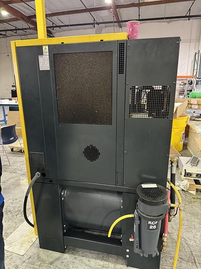 Used 2017 KAESER MDL. AIRCENTER SK15 ROTARY SCREW AIR COMPRESSOR (HOURS 15,000 to 19,000)
