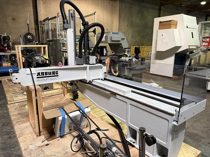 Used 2020 ARBURG MDL. MULTILIFT SELECT 6KG QUER ROBOT, S/N 613376, AXES X/Y/Z S600/S600/S1800