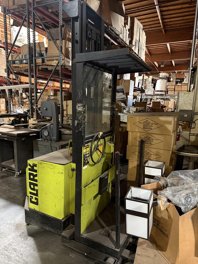 Used Clark 1,500 Lb Order Picker