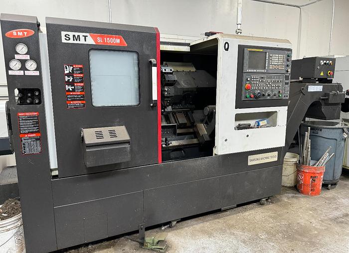 Used 2018 SMEC/SAMSUNG Mdl. SL1500M CNC Turning Center