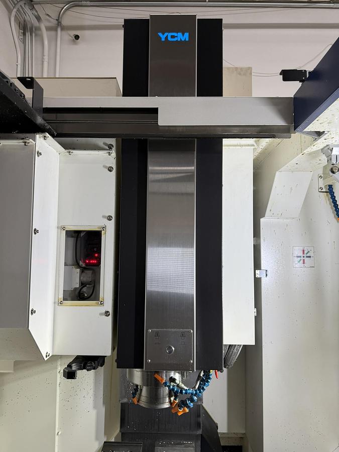 Used 2021 YCM Mdl. NXV600A CNC Vertical Machining Center, Contact For Pricing, Only 3,944 Cutting Hours