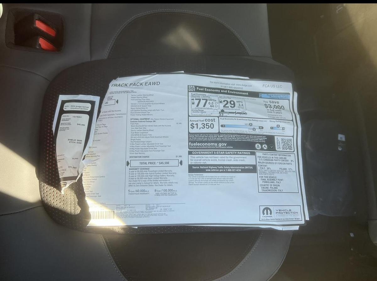 Used 2024 Dodge Hornet R/T EAWD  New  67miles