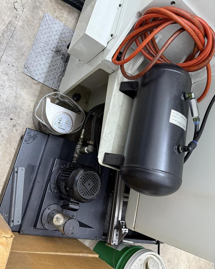 Used 2007 Hurco Mdl. VM1 4TH Axis CNC Vertical Machining Center, s/n H-V12289, MAX CNC Control, ONLY 2,000 CUTTING HOURS, Under Power, Rotary Table Included, Side Mount Tool Changer,