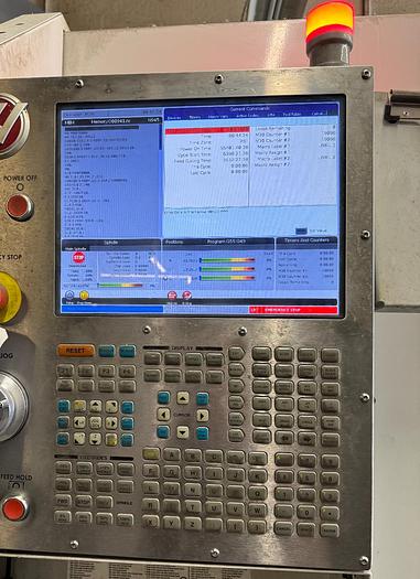 Used 2017 HAAS VF 6 model VF6/40 CNC Vertical CNC Machining Center, HAAS CNC Controls