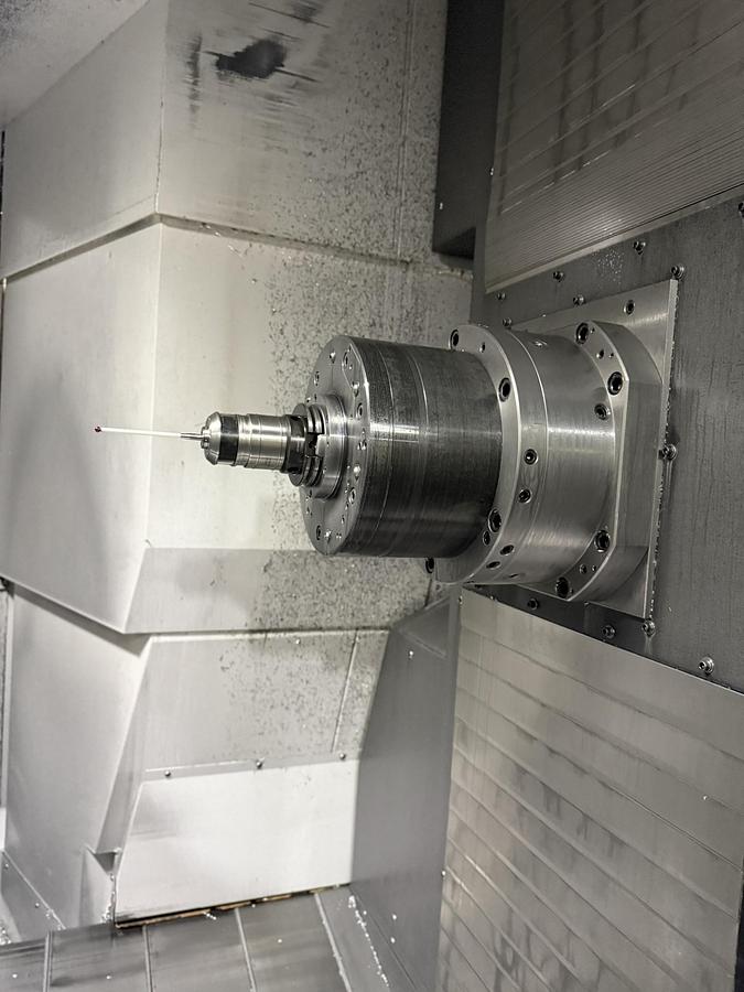 Used 2019 Niigata Mdl. HN-800-S 2-Pallet CNC Horizontal, s/n 46870923, w/ Fanuc Series 30i-Model B CNC Control, 178 ATC, 15K Cat 50 Big Plus Spindle, 4th Axis (360,0000 Position Rotary Table w/ 4 Axes Simultaneous), Coolant Thru Spindle, 215 PSI, Overhead Shower Coolant System, Outside Chip Conveyor, Y Axis Cover, Ballscrew, Counter Balance, 400 V Electrical Cabinet,  X Axis 60.2”, Y axis 48.4”, Z Axis 40.2”, Pallet Size 31.5” sq. 